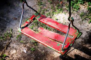 Removing old swings sets in Northern Virginia