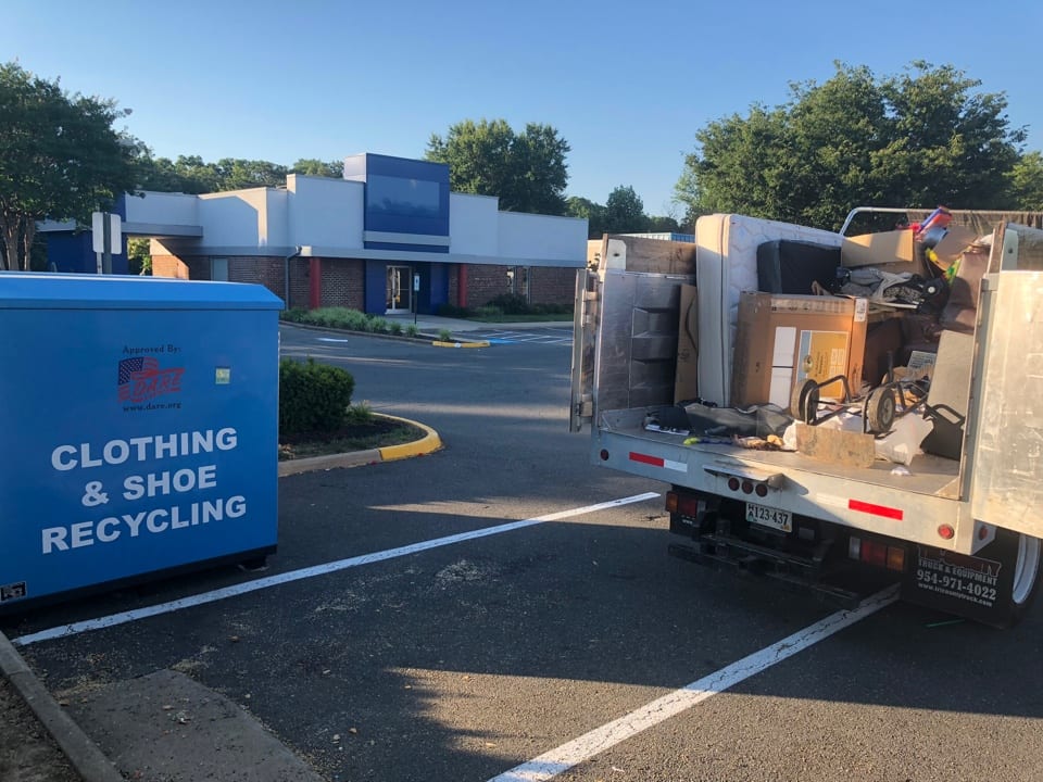 Nova Junk removal donates usable items to charities in the Potomac, Maryland area.
