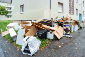 Using bagster versus hiring a junk removal company