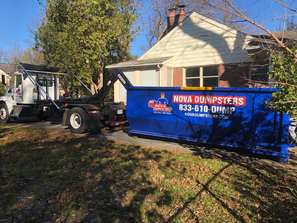 Nova Dumpster provides dumpster rentals for home and buisness in Virginia, Maryland.